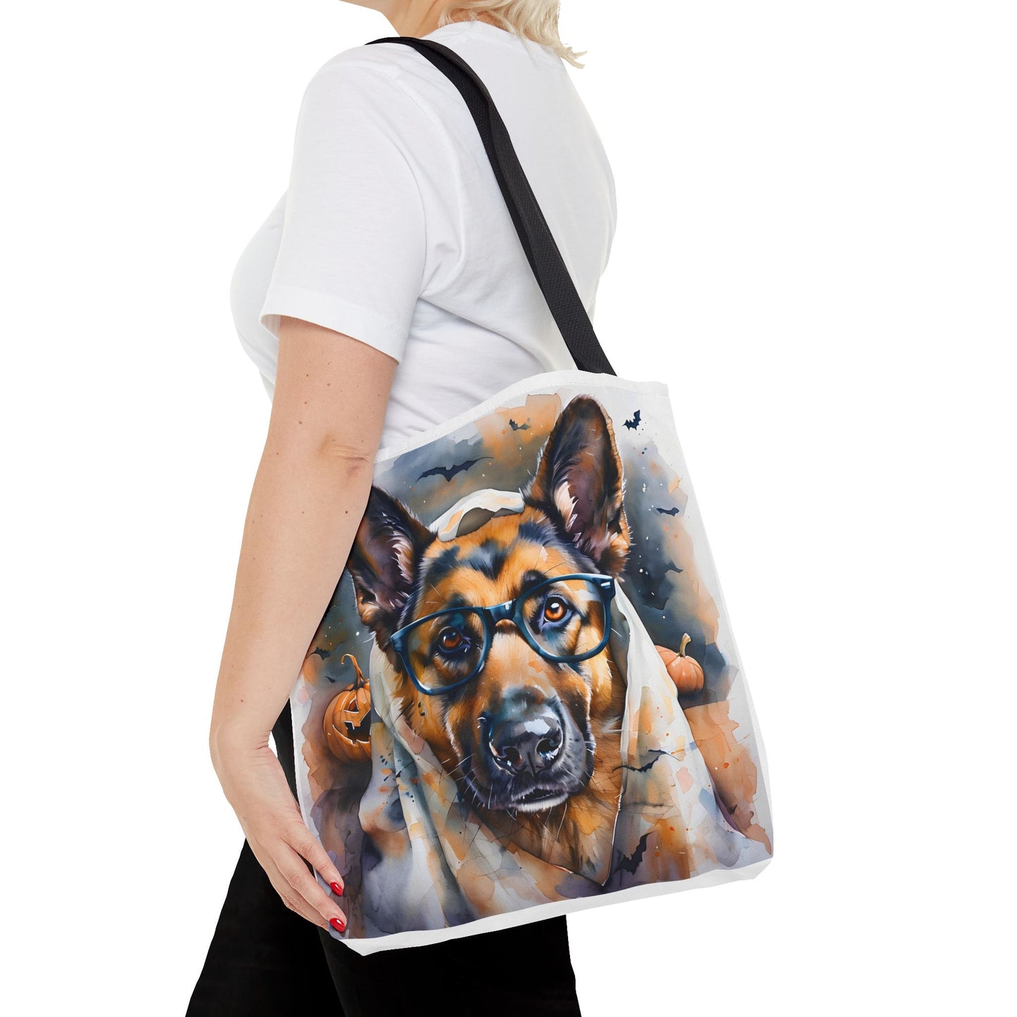 *Halloween-Edition* Fritz Fokus (Deutscher Schäferhund) - Tote Bag