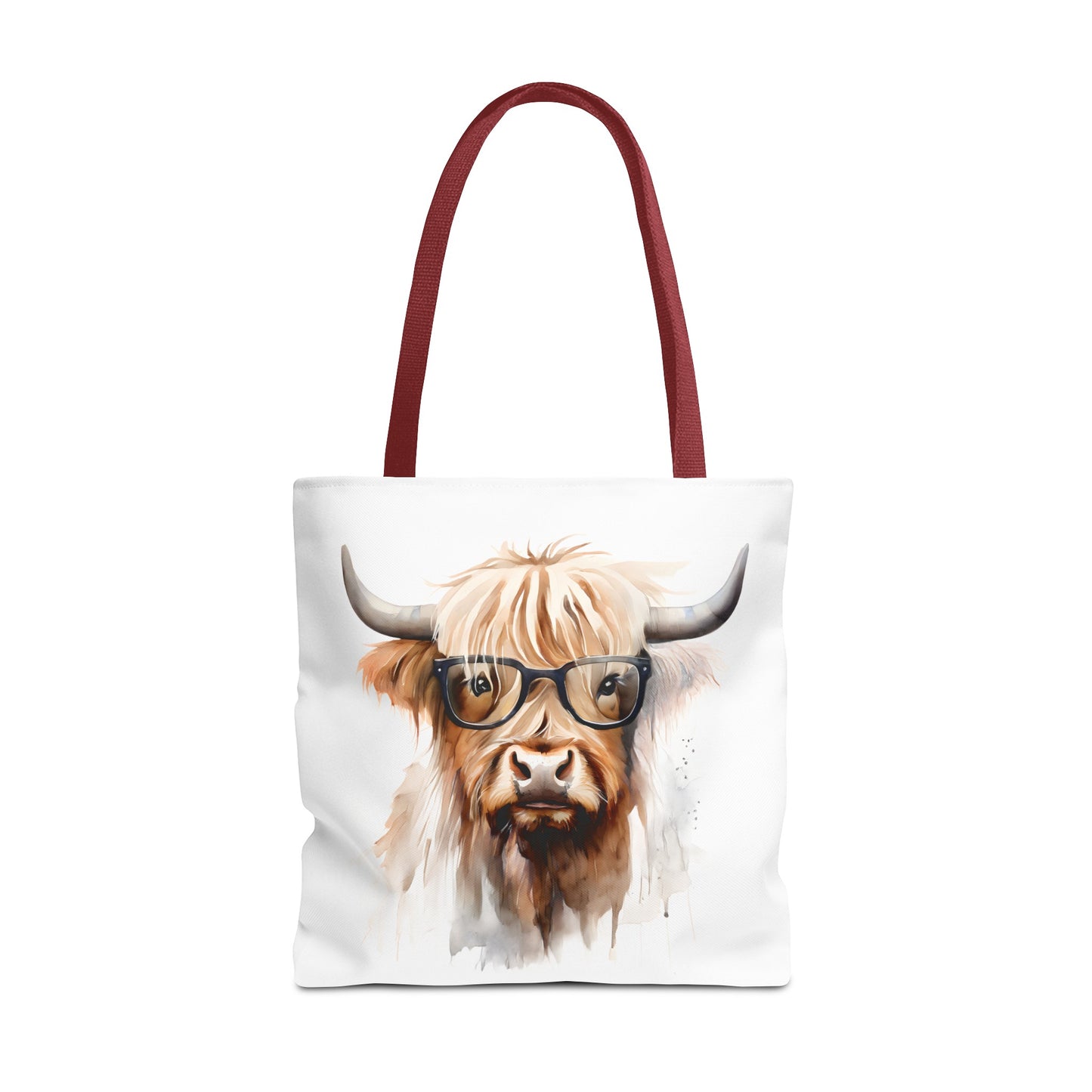 Hilde Highlandbrille (Hochlandrind/Highland Cow) - Tote Bag