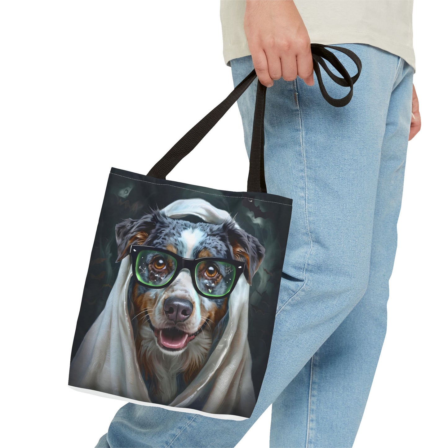 *Halloween Edition* Archie Aussie (Australian Shepherd) - Tote Bag