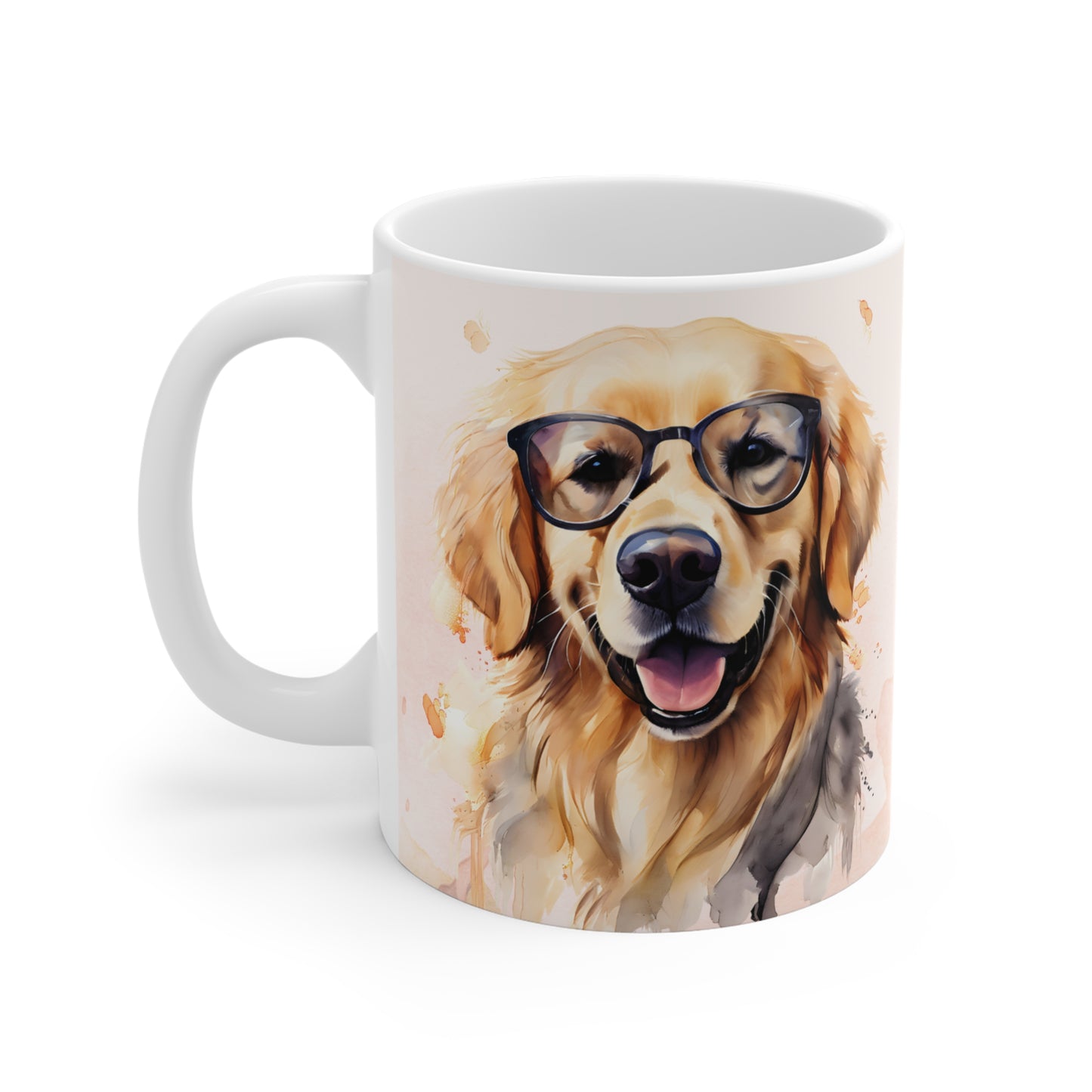 Buddy Brillenblick (Golden Retriever) - Tasse