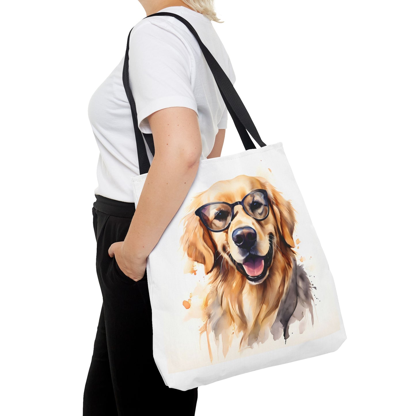 Buddy Brillenblick (Golden Retriever) - Tote Bag