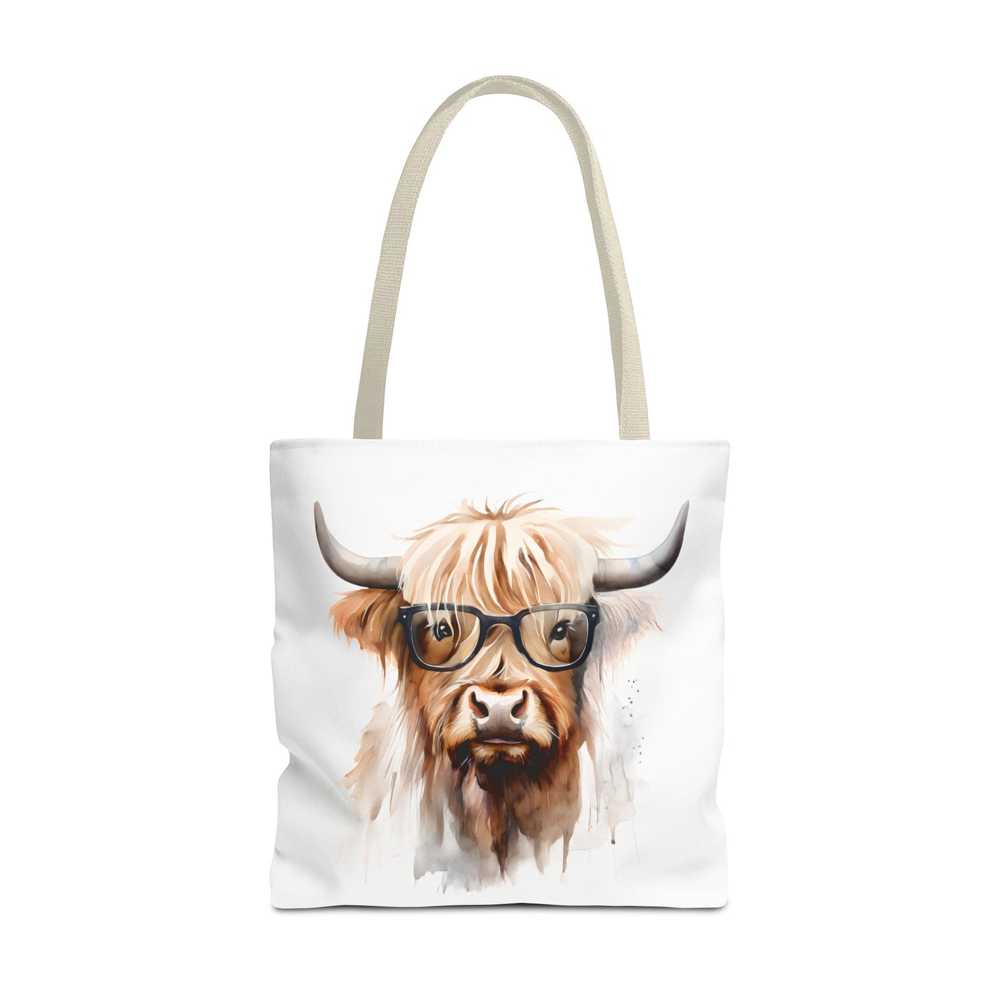 Hilde Highlandbrille (Hochlandrind/Highland Cow) - Tote Bag