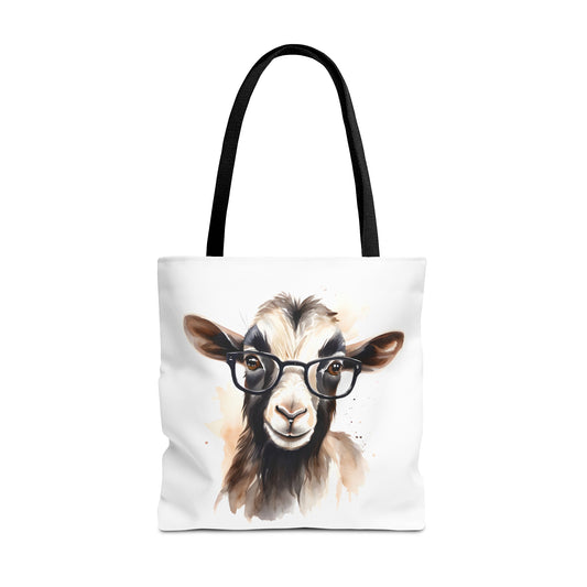 Berti Brille (Ziege) - Tote Bag