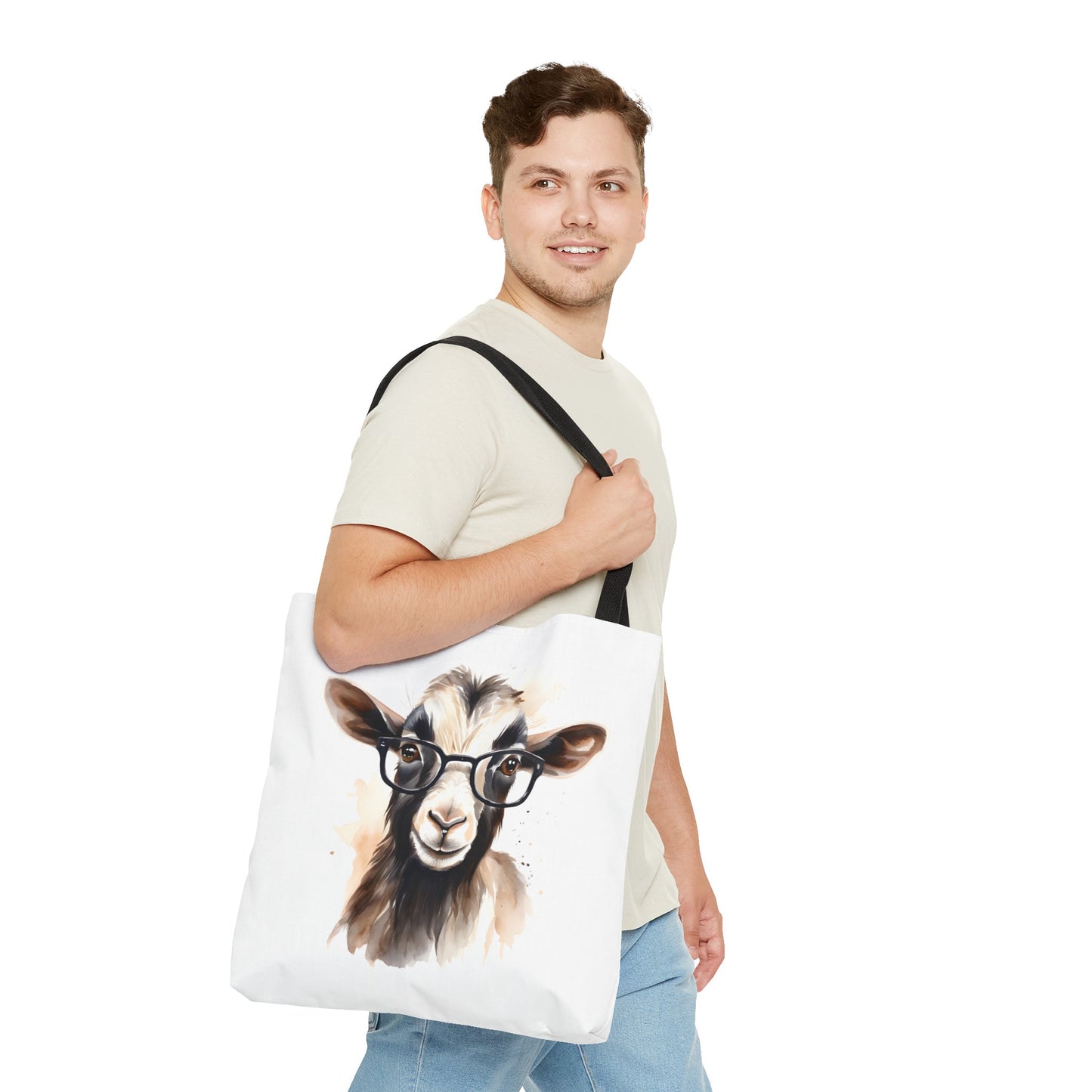 Berti Brille (Ziege) - Tote Bag