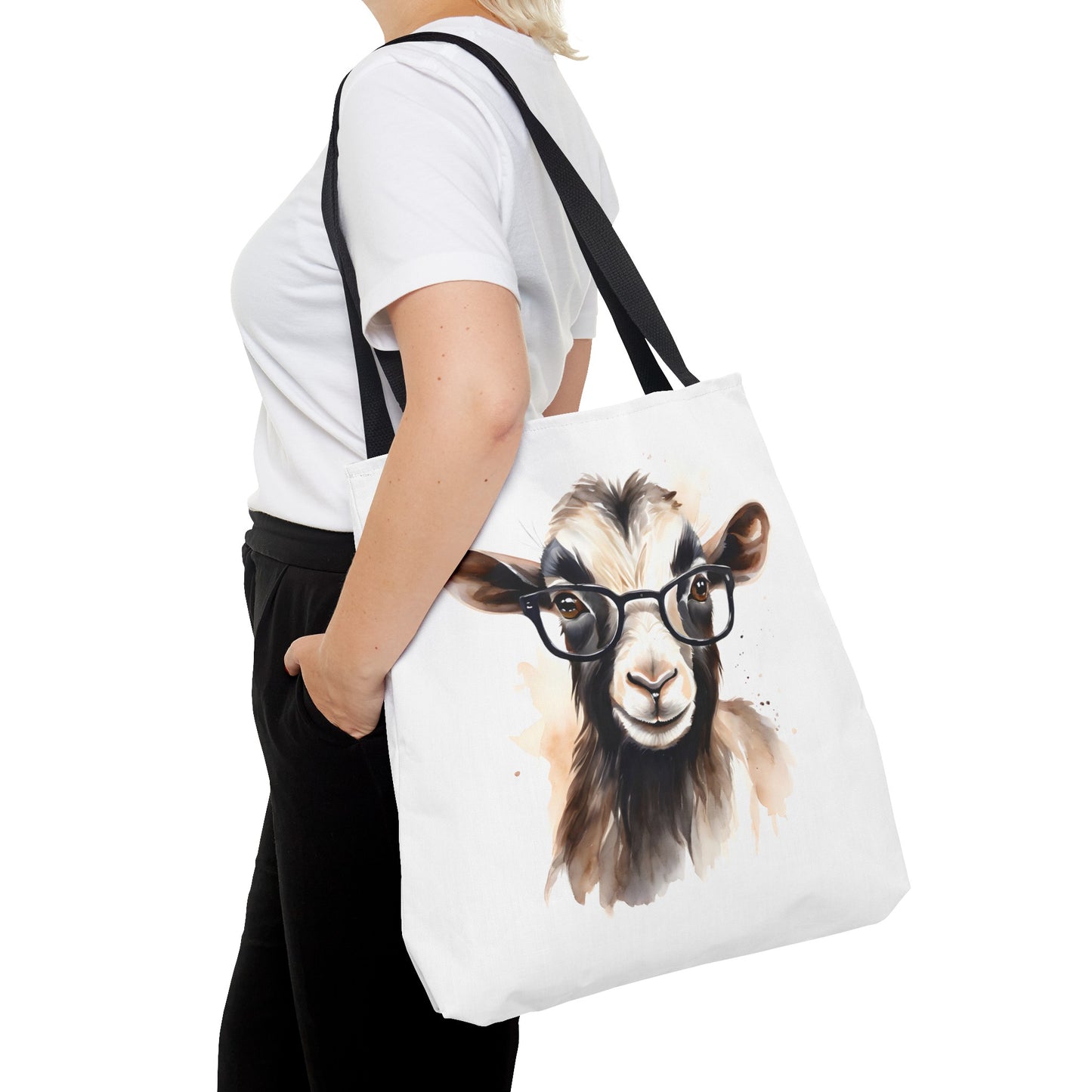 Berti Brille (Ziege) - Tote Bag