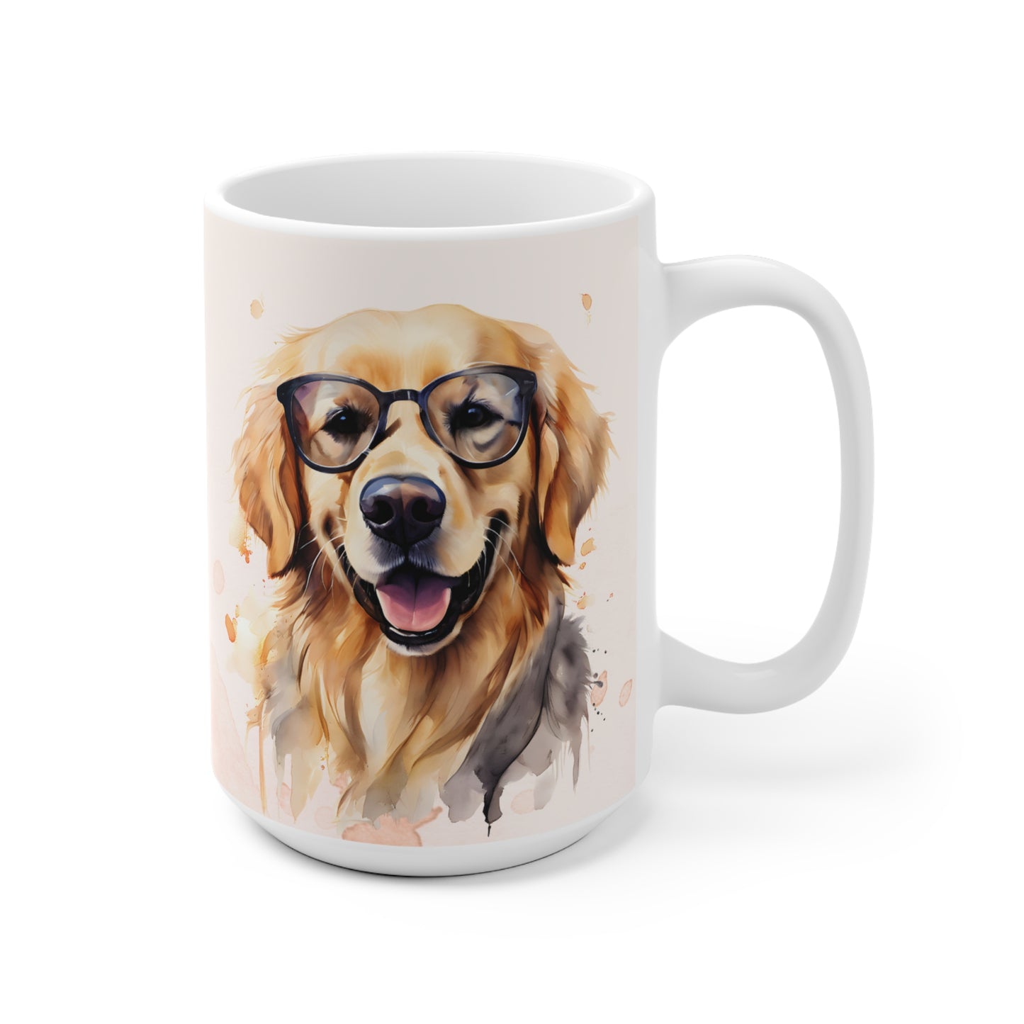 Buddy Brillenblick (Golden Retriever) - Tasse