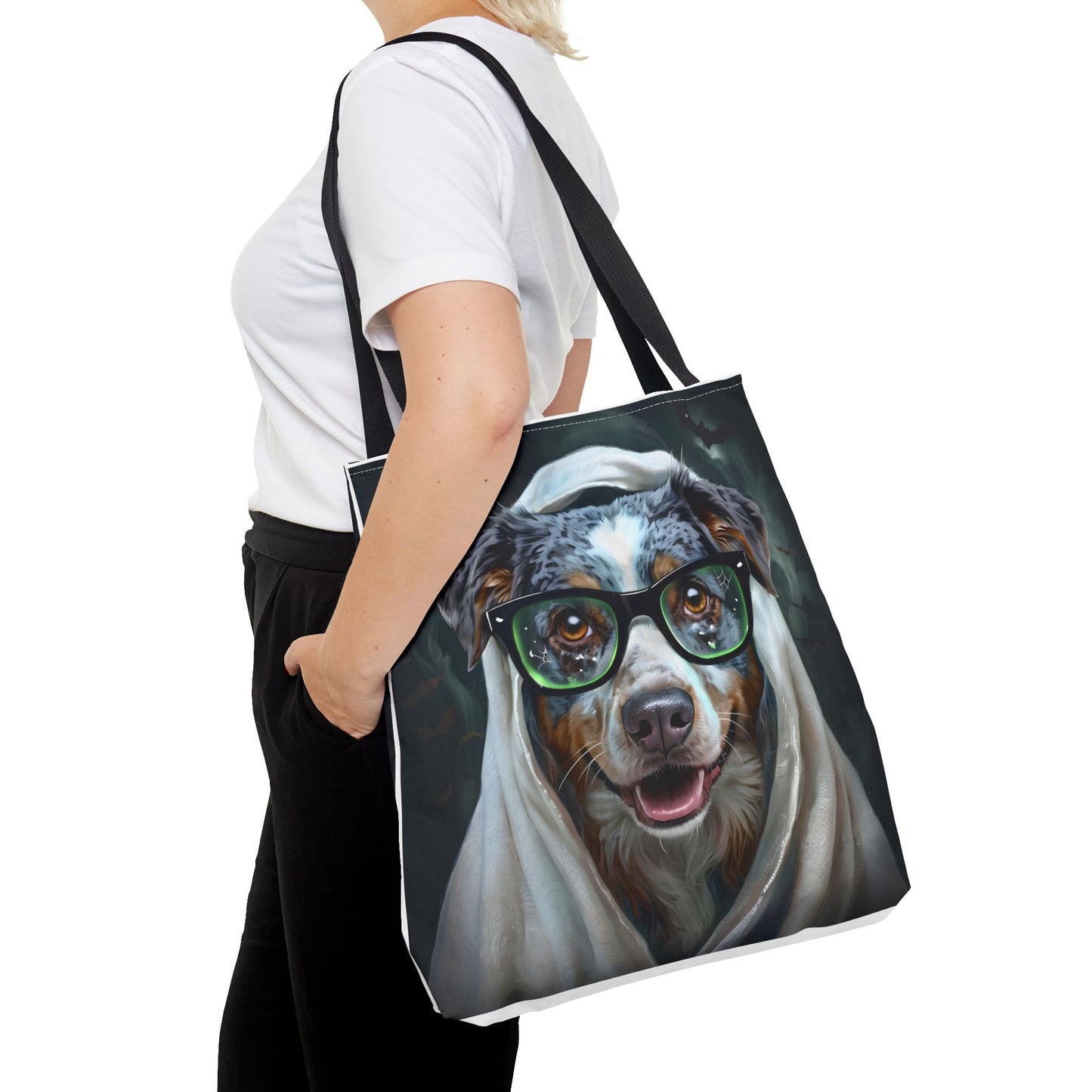 *Halloween Edition* Archie Aussie (Australian Shepherd) - Tote Bag