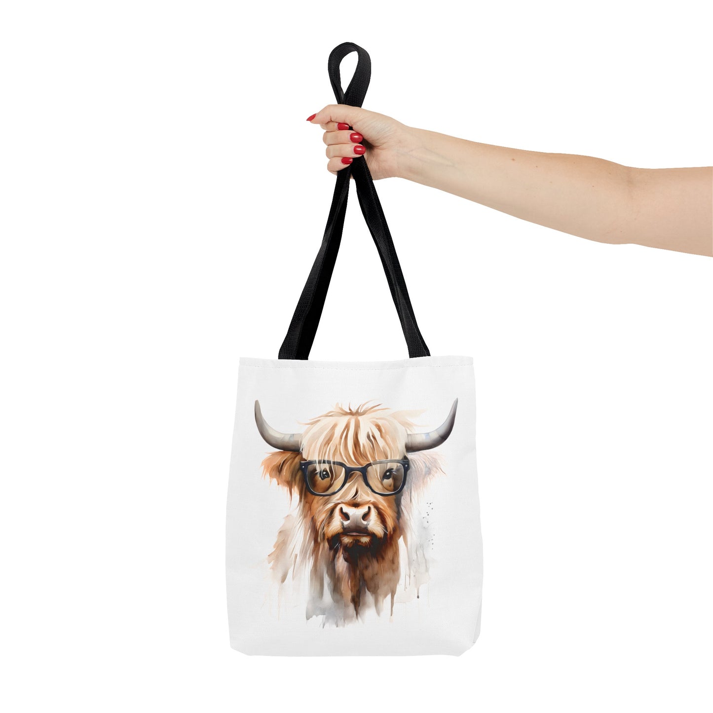 Hilde Highlandbrille (Hochlandrind/Highland Cow) - Tote Bag