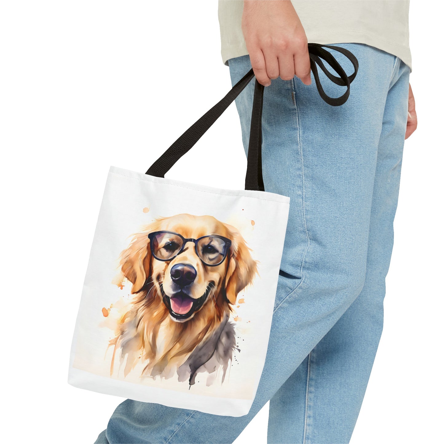 Buddy Brillenblick (Golden Retriever) - Tote Bag