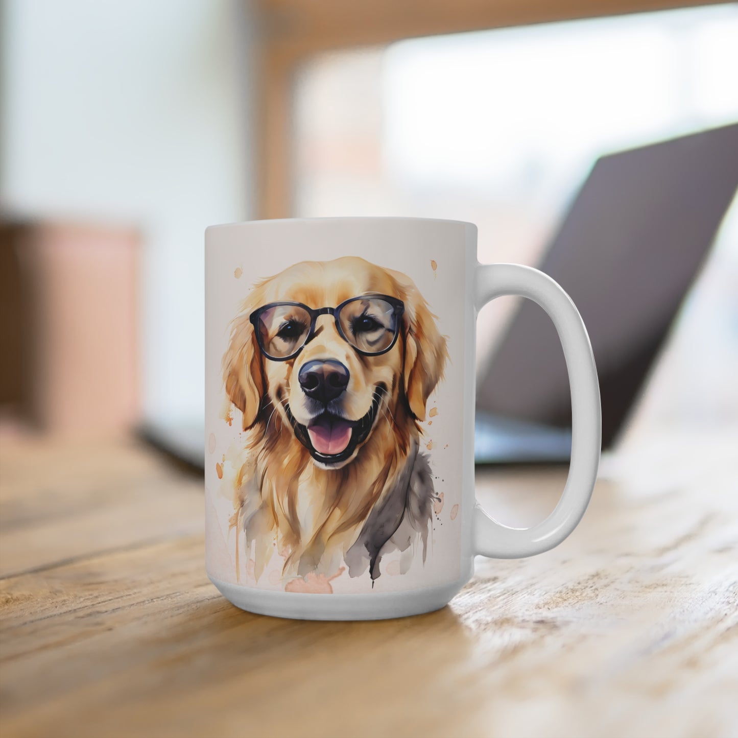 Buddy Brillenblick (Golden Retriever) - Tasse