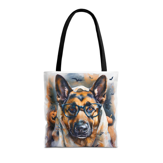 *Halloween-Edition* Fritz Fokus (Deutscher Schäferhund) - Tote Bag